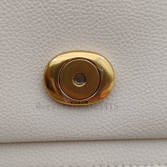 Tabby Coach Shoulder Bag 26 white - Picture 11 of 15